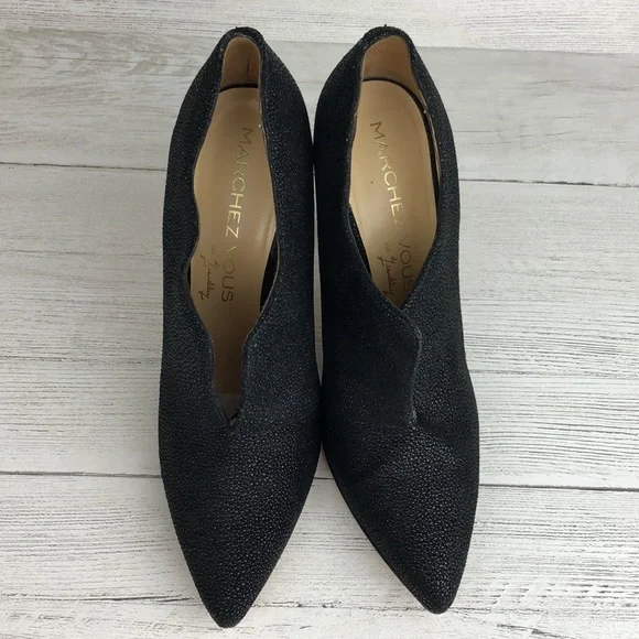 Marchez Vous Yeardley booties heels size 6.5 - Picture 2 of 11